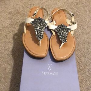 NWB Vera Wang Crystal Sandals